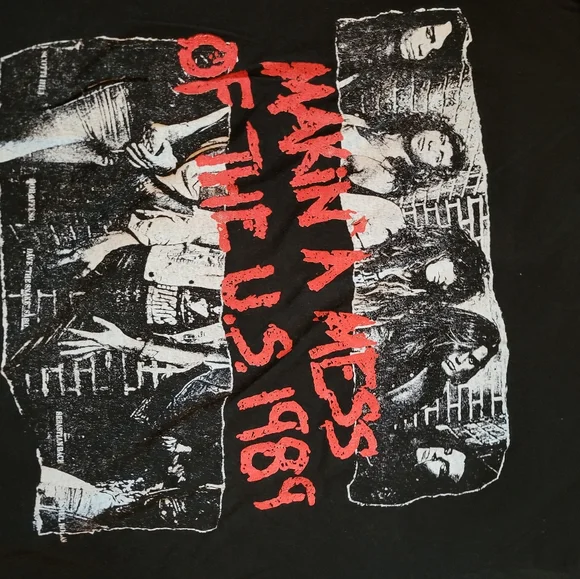Skid row 1989 tshirt sz xl